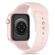   Tech-Protect Silicone Apple Watch 8 / 9 / 10 / 11 / 12 / SE (40/41/42mm) szíj, szilikon, rózsaszín