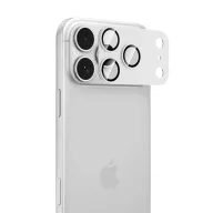   Tech-Protect Glass Camfull Fit+ Apple iPhone 18 Pro lencsevédő üvegfólia, kamerasziget-védő, fehér