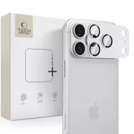   Tech-Protect Glass Camfull Fit+ Apple iPhone 18 Pro Max lencsevédő üvegfólia, kamerasziget-védő, fehér