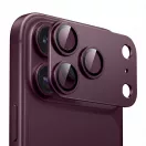 Tech-Protect Glass Camfull Fit+ Apple iPhone 18 Pro lencsevédő üvegfólia, kamerasziget-védő, burgundi