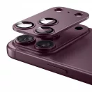 Tech-Protect Glass Camfull Fit+ Apple iPhone 18 Pro lencsevédő üvegfólia, kamerasziget-védő, burgundi