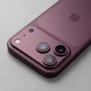Tech-Protect Glass Camfull Fit+ Apple iPhone 18 Pro lencsevédő üvegfólia, kamerasziget-védő, burgundi