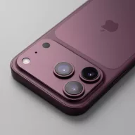   Tech-Protect Glass Camfull Fit+ Apple iPhone 18 Pro lencsevédő üvegfólia, kamerasziget-védő, burgundi