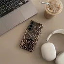 Tech-Protect Lamano Samsung Galaxy S26 FE hátlap tok, MagSafe, Exotic Touch, leopárd minta