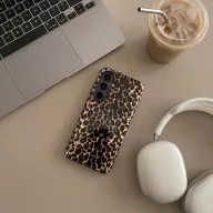   Tech-Protect Lamano Samsung Galaxy S26 FE hátlap tok, MagSafe, Exotic Touch, leopárd minta