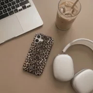   Tech-Protect Lamano Apple iPhone 17 hátlap tok, MagSafe, Exotic Touch, leopárd minta
