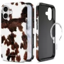 Tech-Protect Lamano Apple iPhone 17 hátlap tok, MagSafe, Soft Herd, tehénminta