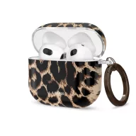   Tech-Protect Lamano Airpods 5 / Airpods 4 tok karabinerrel, Exotic Touch, leopárd minta