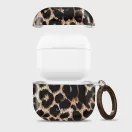 Tech-Protect Lamano Airpods 5 / Airpods 4 tok karabinerrel, Exotic Touch, leopárd minta