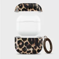   Tech-Protect Lamano Airpods 5 / Airpods 4 tok karabinerrel, Exotic Touch, leopárd minta