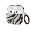 Tech-Protect Lamano Airpods 5 / Airpods 4 tok karabinerrel, Nature Muse, zebra minta