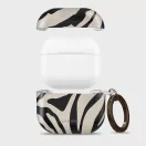 Tech-Protect Lamano Airpods 5 / Airpods 4 tok karabinerrel, Nature Muse, zebra minta