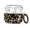 Tech-Protect Lamano Airpods Pro 3 tok karabinerrel, Exotic Touch, leopárd minta
