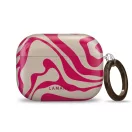 Tech-Protect Lamano Airpods Pro 3 tok karabinerrel, Flamingo Bloom, rózsaszín
