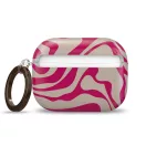 Tech-Protect Lamano Airpods Pro 3 tok karabinerrel, Flamingo Bloom, rózsaszín
