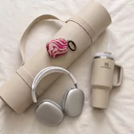   Tech-Protect Lamano Airpods Pro 3 tok karabinerrel, Flamingo Bloom, rózsaszín