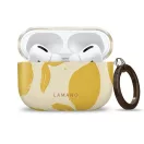 Tech-Protect Lamano Airpods Pro 3 tok karabinerrel, Lemon Haze, citrom minta