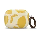 Tech-Protect Lamano Airpods Pro 3 tok karabinerrel, Lemon Haze, citrom minta