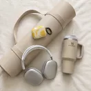 Tech-Protect Lamano Airpods Pro 3 tok karabinerrel, Lemon Haze, citrom minta
