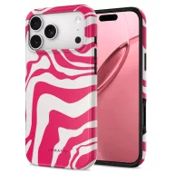   Tech-Protect Lamano Apple iPhone 18 Pro Max / 17 Pro Max hátlap tok, MagSafe, Flamingo Bloom, rózsaszín