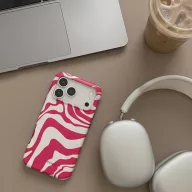   Tech-Protect Lamano Apple iPhone 18 Pro Max / 17 Pro Max hátlap tok, MagSafe, Flamingo Bloom, rózsaszín