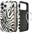 Tech-Protect Lamano Apple iPhone 18 Pro / 17 Pro hátlap tok, MagSafe, Nature Nuse, zebra minta
