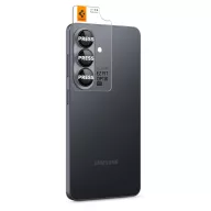   Spigen Glas.tR EZ Fit Optik Pro HD Samsung Galaxy S26 Plus Tempered kameralencse-védő fólia felhelyező kerettel, fekete (2db)
