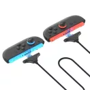 iPega SW2119A Nintendo Switch 2 JoyCon töltő kábel, 3m, 2db, piros / kék (sérült csomagolás)