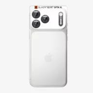   Spigen Optik Pro XL Glas.tR EZ FIT Apple iPhone 18 Pro lencsevédő üvegfólia, kamerasziget-védő felhelyező kerettel, fekete