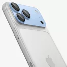 Spigen Optik Pro XL Glas.tR EZ FIT Apple iPhone 18 Pro lencsevédő üvegfólia, kamerasziget-védő felhelyező kerettel, kék