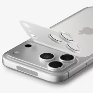   Spigen Optik Pro XL Glas.tR EZ FIT Apple iPhone 18 Pro lencsevédő üvegfólia, kamerasziget-védő felhelyező kerettel, fehér