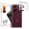 Spigen Optik Pro XL Glas.tR EZ FIT Apple iPhone 18 Pro Max lencsevédő üvegfólia, kamerasziget-védő felhelyező kerettel, burgundi