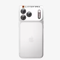   Spigen Optik Pro XL Glas.tR EZ FIT Apple iPhone 18 Pro Max lencsevédő üvegfólia, kamerasziget-védő felhelyező kerettel, burgundi