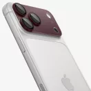Spigen Optik Pro XL Glas.tR EZ FIT Apple iPhone 18 Pro lencsevédő üvegfólia, kamerasziget-védő felhelyező kerettel, burgundi