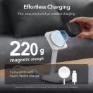 ESR Orbit Hybrid Halolock AirPods 4 / Airpods 5 tok, MagSafe, mágneses záródás, fekete