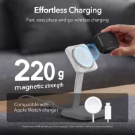   ESR Orbit Hybrid Halolock AirPods 4 / Airpods 5 tok, MagSafe, mágneses záródás, fekete