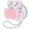ESR Orbit Hybrid Halolock AirPods 4 / Airpods 5 tok, MagSafe, mágneses záródás, rózsaszín