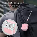 ESR Orbit Hybrid Halolock AirPods 4 / Airpods 5 tok, MagSafe, mágneses záródás, rózsaszín