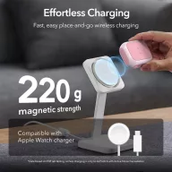  ESR Orbit Hybrid Halolock AirPods 4 / Airpods 5 tok, MagSafe, mágneses záródás, rózsaszín