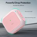 ESR Orbit Hybrid Halolock AirPods 4 / Airpods 5 tok, MagSafe, mágneses záródás, rózsaszín