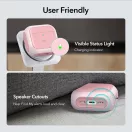 ESR Orbit Hybrid Halolock AirPods 4 / Airpods 5 tok, MagSafe, mágneses záródás, rózsaszín