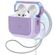   ESR Orbit Hybrid Halolock AirPods 4 / Airpods 5 tok, MagSafe, mágneses záródás, lila