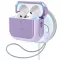 ESR Orbit Hybrid Halolock AirPods 4 / Airpods 5 tok, MagSafe, mágneses záródás, lila