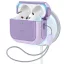 ESR Orbit Hybrid Halolock AirPods 4 / Airpods 5 tok, MagSafe, mágneses záródás, lila