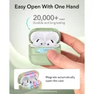 ESR Pulse Halolock AirPods 4 / Airpods 5 tok, MagSafe, mágneses záródás, zöld