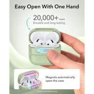   ESR Pulse Halolock AirPods 4 / Airpods 5 tok, MagSafe, mágneses záródás, zöld