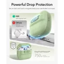 ESR Pulse Halolock AirPods 4 / Airpods 5 tok, MagSafe, mágneses záródás, zöld