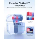ESR Pulse Halolock AirPods 4 / Airpods 5 tok, MagSafe, mágneses záródás, kék