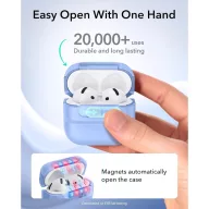  ESR Pulse Halolock AirPods 4 / Airpods 5 tok, MagSafe, mágneses záródás, kék