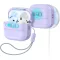 ESR Pulse Halolock AirPods 4 / Airpods 5 tok, MagSafe, mágneses záródás, lila